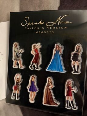 Speak Now Taylor's Version Magnets - Taylor Swift Character Set * new